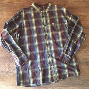 Men’s Button Up Shirt Large EUC